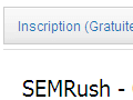 SemRush.com -> Outil avancé pour la recherche de mots-clés et de concurrence